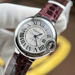 Đồng Hồ Cartier Ballon Bleu Replica 11 Nữ Máy Cơ Tự Động Nhà Máy AF 33mm (2)