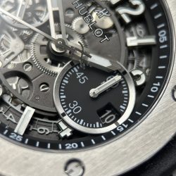 Đồng Hồ Hublot Big Bang Unico Titanium Rep 11 Màu Đen Máy Chronograph 44mm (2)