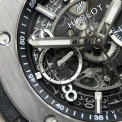 Đồng Hồ Hublot Big Bang Unico Titanium Rep 11 Màu Đen Máy Chronograph 44mm (2)