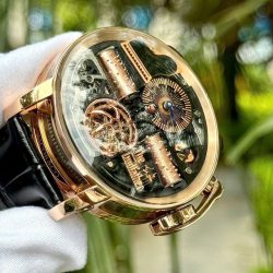 Đồng Hồ Jacob & Co Opera Godfather Musical Fake 11 Máy Cơ Thụy Sỹ Dây Da 43mm (1)
