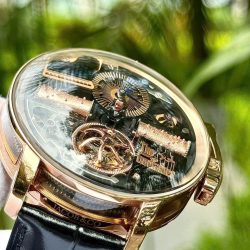 Đồng Hồ Jacob & Co Opera Godfather Musical Fake 11 Máy Cơ Thụy Sỹ Dây Da 43mm (1)
