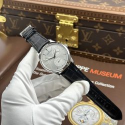 Đồng Hồ Jaeger-LeCoultre Master Ultra Thin Q1378421 Replica 11 Mặt Bạc Máy Cơ Thụy Sỹ Xưởng APS 39mm (2)