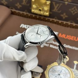 Đồng Hồ Jaeger-LeCoultre Master Ultra Thin Q1378421 Replica 11 Mặt Bạc Máy Cơ Thụy Sỹ Xưởng APS 39mm (2)