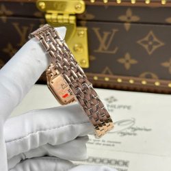 Đồng Hồ Nữ Cartier Panthere Replica 11 Mặt Trắng Máy Pin Thụy Sỹ Xưởng BV 23x30mm (2)