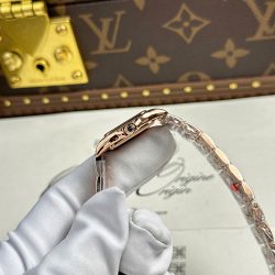 Đồng Hồ Nữ Cartier Panthere Replica 11 Mặt Trắng Máy Pin Thụy Sỹ Xưởng BV 23x30mm (2)