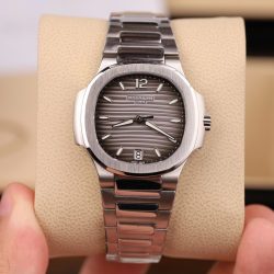Đồng Hồ Nữ Patek Philippe Nautilus 7118 Fake 11 Mặt Xám Máy Cơ Thụy Sỹ Nhà Máy GR 35 (2)