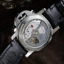 Đồng Hồ Panerai Luminor Bitempo PAM01367 Chế Tác Mặt Trắng Dây Da Nhà Máy VS 40mm (2)