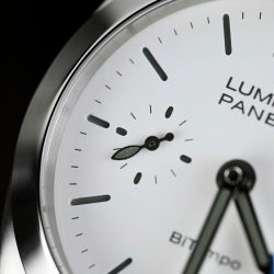 Đồng Hồ Panerai Luminor Bitempo PAM01367 Chế Tác Mặt Trắng Dây Da Nhà Máy VS 40mm (2)