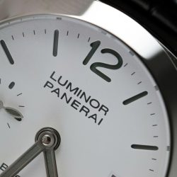 Đồng Hồ Panerai Luminor Bitempo PAM01367 Chế Tác Mặt Trắng Dây Da Nhà Máy VS 40mm (2)