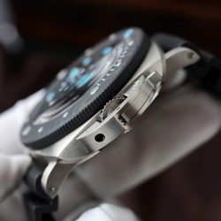 Đồng Hồ Panerai Replica 11 Submersible Bmg-Tech PAM00799 Mặt Đen Dây Cao Su Xưởng VS 47mm (2)