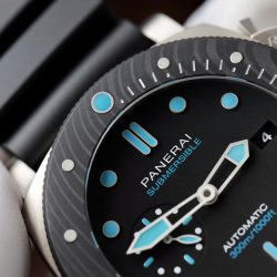 Đồng Hồ Panerai Replica 11 Submersible Bmg-Tech PAM00799 Mặt Đen Dây Cao Su Xưởng VS 47mm (2)