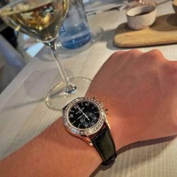 Đồng Hồ Patek Philippe Complications 5961 Replica 11 Mặt Đen Dây Da Nhà Máy TW 40 (2)