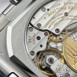 Đồng Hồ Patek Philippe Cubitus 5822P Replica 11 Mặt Xanh Dương Bộ Máy Calibre 240 Super Clone 45mm (1)