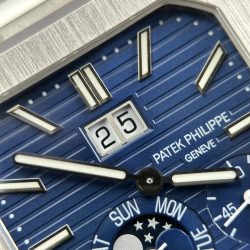 Đồng Hồ Patek Philippe Cubitus 5822P Replica 11 Mặt Xanh Dương Bộ Máy Calibre 240 Super Clone 45mm (1)