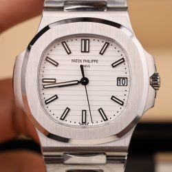 Đồng Hồ Patek Philippe Nautilus 5711 Chế Tác Mặt Trắng Máy Khắc Nhà Máy BBF 40mm (2)