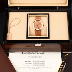 Đồng Hồ Patek Philippe Nautilus 7118 Fake 11 Mạ Vàng Hồng Máy Cơ Thụy Sỹ Nhà Máy GR 35 (2)