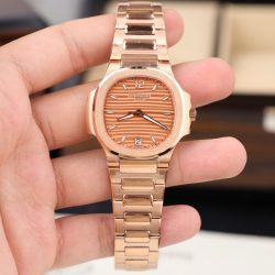 Đồng Hồ Patek Philippe Nautilus 7118 Fake 11 Mạ Vàng Hồng Máy Cơ Thụy Sỹ Nhà Máy GR 35 (2)