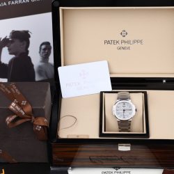 Đồng Hồ Patek Philippe Nautilus 7118 Fake Cao Cấp Mặt Trắng Máy Cơ Thụy Sỹ Nhà Máy GR 35.2mm