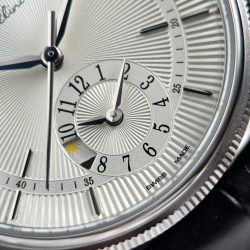 Đồng Hồ Rolex Cellini Dual Time 50529 Replica 11 Mặt Trắng Máy Cơ Thụy Sỹ Nhà Máy KZ 39mm (2)