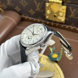 Đồng Hồ Rolex Cellini Dual Time 50529 Replica 11 Mặt Trắng Máy Cơ Thụy Sỹ Nhà Máy KZ 39mm (2)