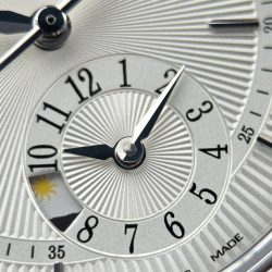Đồng Hồ Rolex Cellini Dual Time 50529 Replica 11 Mặt Trắng Máy Cơ Thụy Sỹ Nhà Máy KZ 39mm (2)