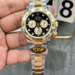 Đồng Hồ Rolex Cosmograph Daytona 126503 Chế Tác Mặt Đen Máy Cơ Thụy Sỹ Xưởng QF 40mm (2)