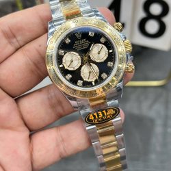 Đồng Hồ Rolex Cosmograph Daytona 126503 Chế Tác Mặt Đen Máy Cơ Thụy Sỹ Xưởng QF 40mm (2)