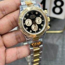 Đồng Hồ Rolex Cosmograph Daytona 126503 Chế Tác Mặt Đen Máy Cơ Thụy Sỹ Xưởng QF 40mm (2)