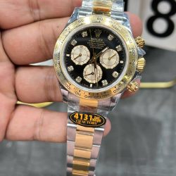 Đồng Hồ Rolex Cosmograph Daytona 126503 Chế Tác Mặt Đen Máy Cơ Thụy Sỹ Xưởng QF 40mm (2)