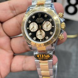 Đồng Hồ Rolex Cosmograph Daytona 126503 Chế Tác Mặt Đen Máy Cơ Thụy Sỹ Xưởng QF 40mm (2)