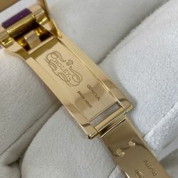 Đồng Hồ Rolex Cosmograph Daytona Màu Tím Chế Tác Vàng Nguyên Khối 18K + Đá Quý Tự Nhiên 40mm (2)