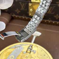 Đồng Hồ Rolex DateJust Chế Tác Mặt Xanh Blue Họa Tiết Vi Tinh Nhà Máy AR 36mm (2)