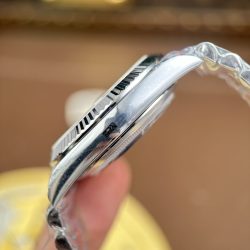 Đồng Hồ Rolex Day-Date Replica 11 Mặt Xám Cọc Số Dạ Quang Nặng 186 Grams Xưởng QF 40mm (2)