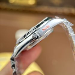 Đồng Hồ Rolex Day-Date Replica 11 Mặt Xám Cọc Số Dạ Quang Nặng 186 Grams Xưởng QF 40mm (2)