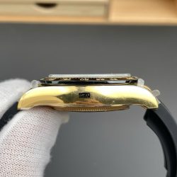 Đồng Hồ Rolex Daytona 116518 Replica 11 Mặt Vàng Champagne Dây Oysterflex Nhà Máy QF 40mm (2)