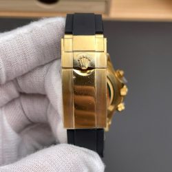 Đồng Hồ Rolex Daytona 116518 Replica 11 Mặt Vàng Champagne Dây Oysterflex Nhà Máy QF 40mm (2)