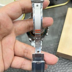 Đồng Hồ Rolex Daytona Chế Tác Mặt Xanh Bắng Cọc Số Chữ Ả Rập Nhà Máy QF 40mm (2)