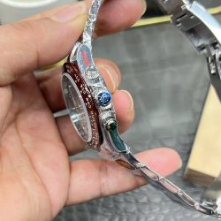 Đồng Hồ Rolex Daytona Chế Tác Mặt Xanh Bắng Cọc Số Chữ Ả Rập Nhà Máy QF 40mm (2)