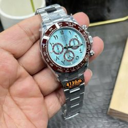 Đồng Hồ Rolex Daytona Chế Tác Mặt Xanh Bắng Cọc Số Chữ Ả Rập Nhà Máy QF 40mm (2)
