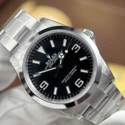 Đồng Hồ Rolex Explorer 124270 Replica 11 Mặt Đen Dây Oyster Nhà Máy VS 36mm (2)