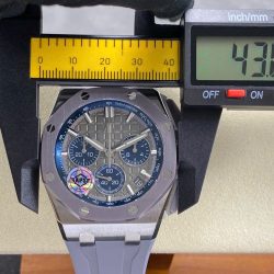 Đồng Hồ Audemars Piguet Chế Tác Royal Oak Offshore Chronograph 26420IO Màu Xám Nhà Máy APS 43mm (3)