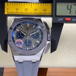 Đồng Hồ Audemars Piguet Chế Tác Royal Oak Offshore Chronograph 26420IO Màu Xám Nhà Máy APS 43mm (3)