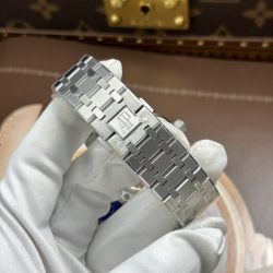 Đồng Hồ Audemars Piguet Chế Tác Royal Oak Perpetual Calendar 26574ST Mặt Xanh Dương 41mm (2)