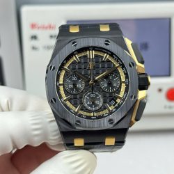 Đồng Hồ Audemars Piguet Replica 11 Royal Oak Offshore Chronograph 26420CE Vỏ Gốm Đen Máy Cơ Thụy Sỹ 43mm (2)