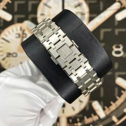 Đồng Hồ Audemars Piguet Replica 11 Royal Oak Selfwinding Flying Tourbillon 26730TI Mặt Xanh Phun Cát 41mm (2)