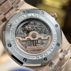 Đồng Hồ Audemars Piguet Royal Oak Perpetual Calendar 26574OR Chế Tác Mặt Xanh Lam Hoạ Tiết Grande Tapisserie 41mm (2)