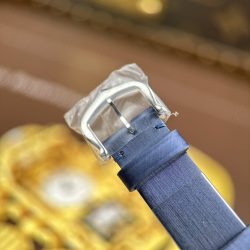 Đồng Hồ Cartier Ballon Blanc Rep 1 1 Nữ Viền Đính Đá Dây Da Nhà Máy AF 30mm (2)