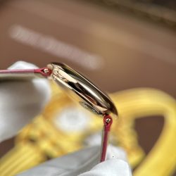 Đồng Hồ Cartier Ballon Blanc Replica 11 Nữ Máy Pin Dây Da Nhà Máy AF 30mm (2)