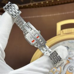 Đồng Hồ Cartier Panthere Small Model Replica 11 Nữ Mặt Xám Máy Pin 23x30mm (2)