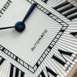 Đồng Hồ Cartier Tank Louis Fake 11 Mặt Trắng Vỏ Mạ Vàng Hồng 27.8x38 (2)